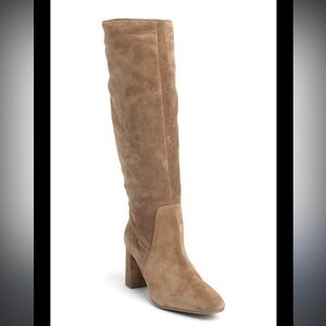 ▶️ AQUATALIA ◀️ Leora Luxe Suede Tall Boot 10 1/2